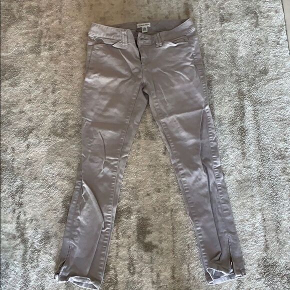 Calvin Klein gray straight leg jeans 2 - Picture 1 of 4